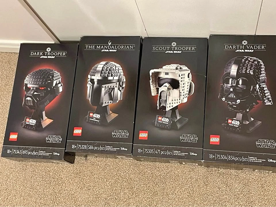 LEGO Star Wars Scout Trooper Helmet 75305 - Retired - New