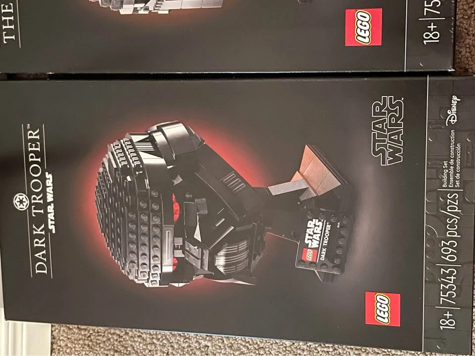 LEGO Star Wars Scout Trooper Helmet 75305 - Retired - New - photo 5