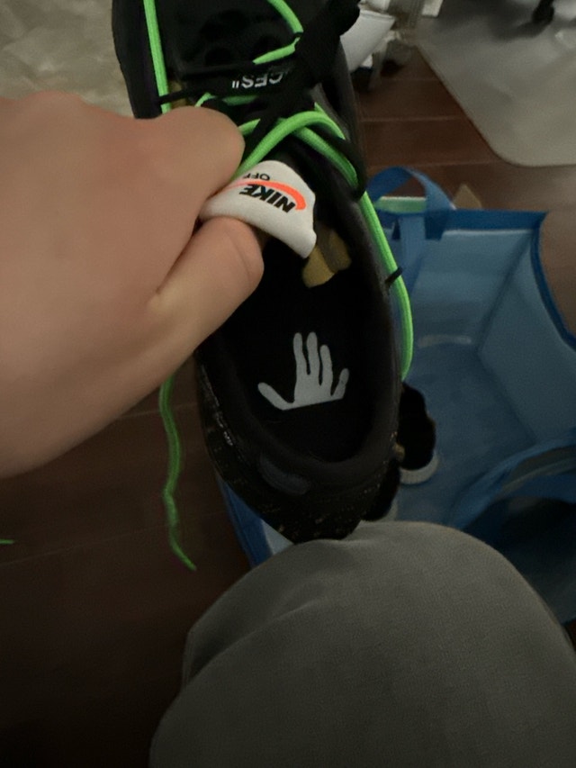 Nike x Off-White Blazer Low Black and Electro Green - photo 5