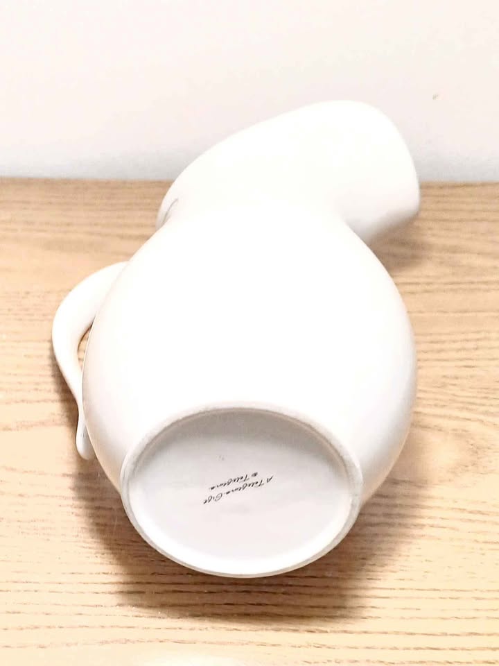 Vtg 1970's Teleflora Porcelain Pitcher - photo 4