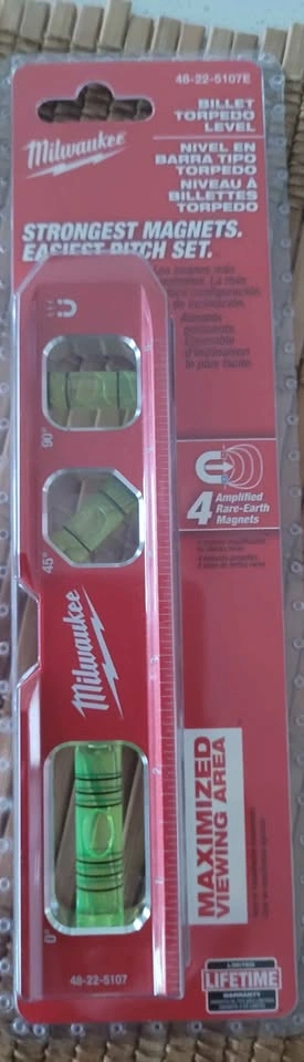 Milwaukee Tool 7 inch Billet Torpedo Level - photo 2