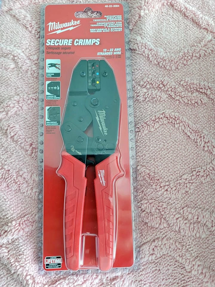 Milwaukee Ratcheting Insulated Terminals Crimper