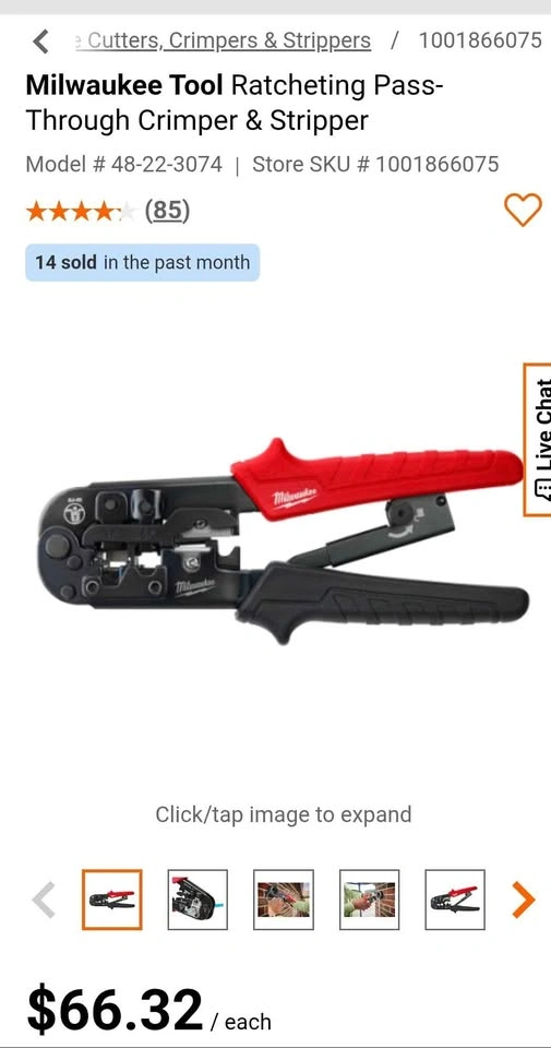Milwaukee Ratcheting Insulated Terminals Crimper - photo 2