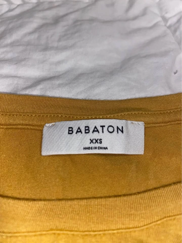 Cute Yellow Babaton Smocked Waist T-Shirt - photo 3