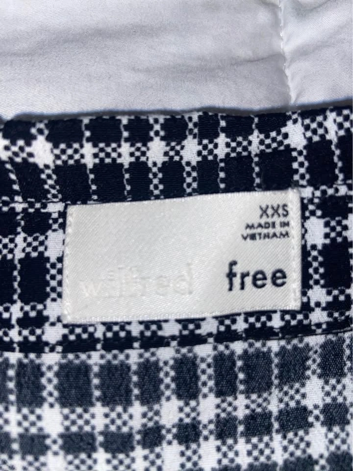 Cute Wilfred Free Tie-Front Plaid Blouse - photo 3