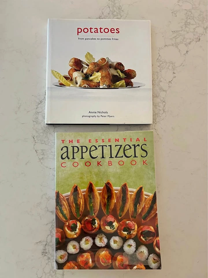 Potatoes and The Essential Appetizers Cookbook Set