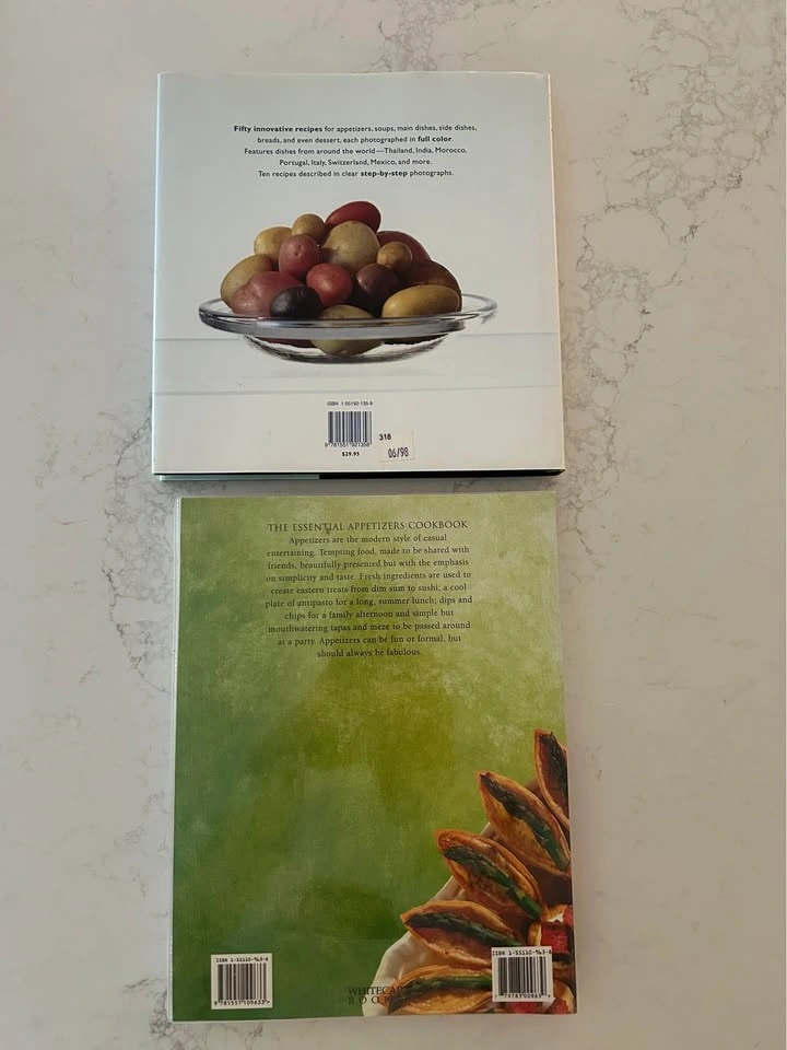 Potatoes and The Essential Appetizers Cookbook Set - photo 2