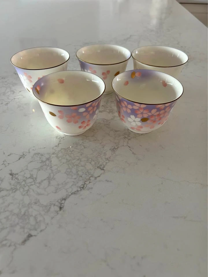 Uno Chiyo Cherry Blossom Cups Set