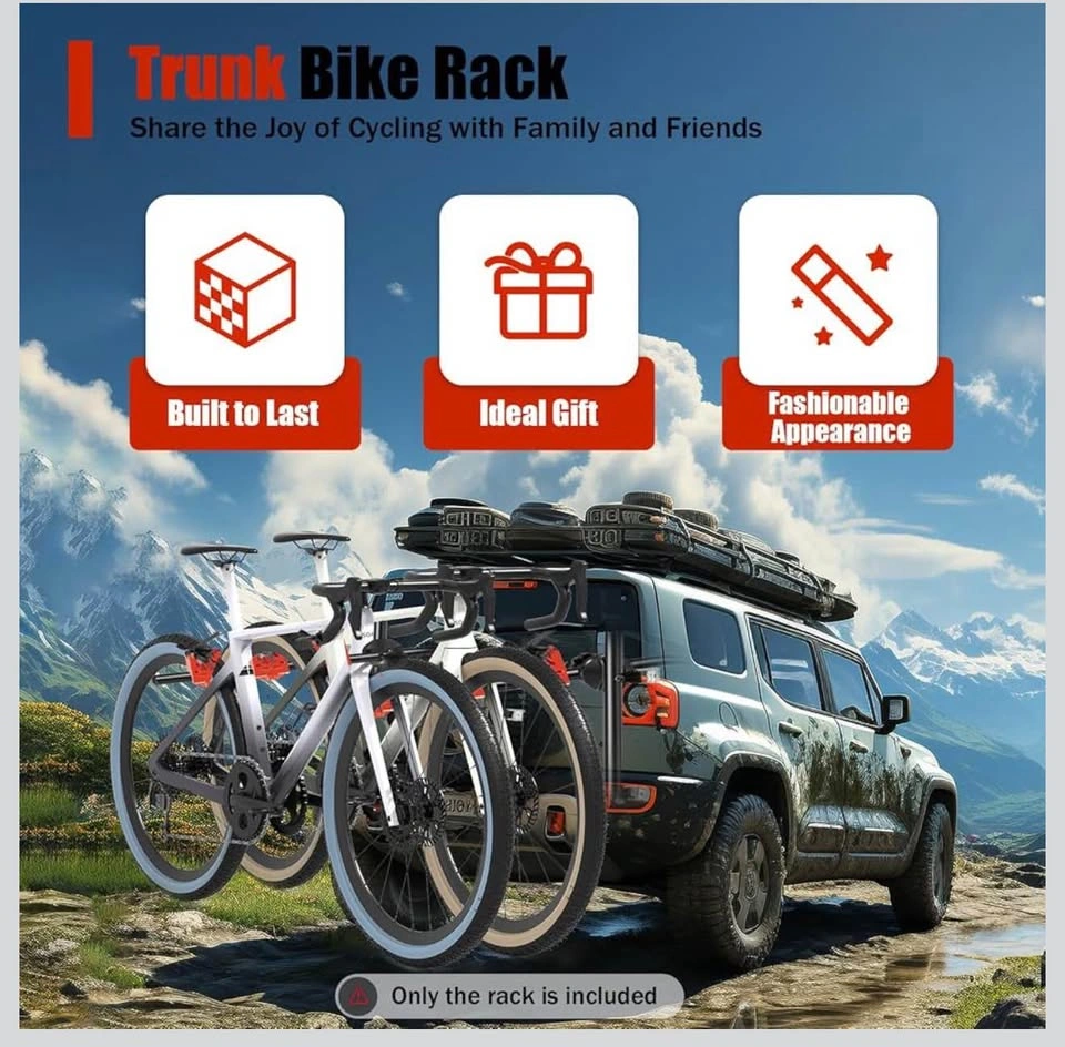 Trunk Mount 3-Bike Rack - photo 3