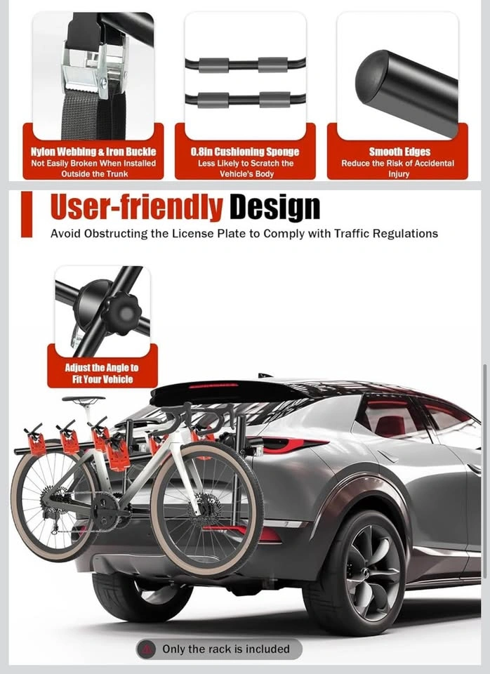 Trunk Mount 3-Bike Rack - photo 5