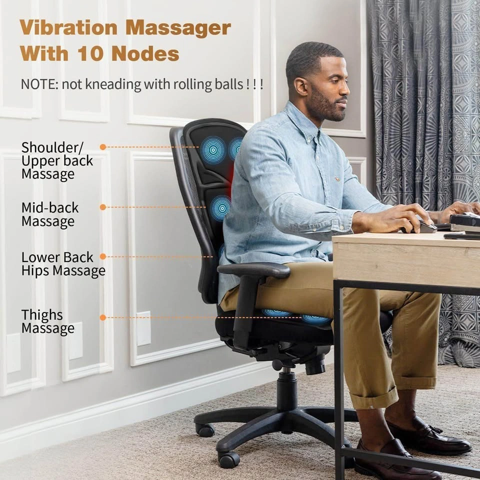 Vibration Back Massager with Heat Therapy - photo 2