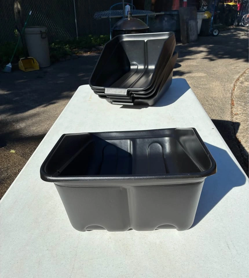 Pack of (5) Uline No. S-19494 Plastic Open Bins - photo 4