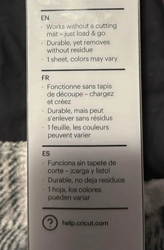 Cricut Smart Vinyl Black - photo 2