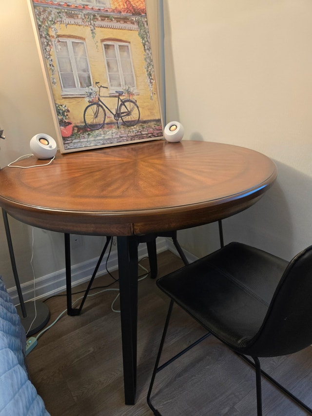 Moving sale-Leo Counter Height Table & 4 Stools