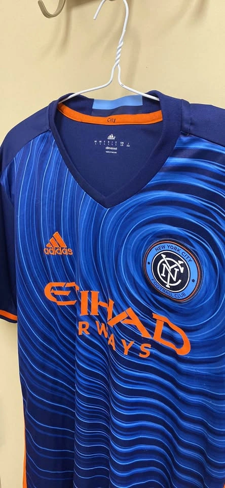 2015 Adidas New York City Football Club NYCFC MLS SOCCER JERSEY - photo 2
