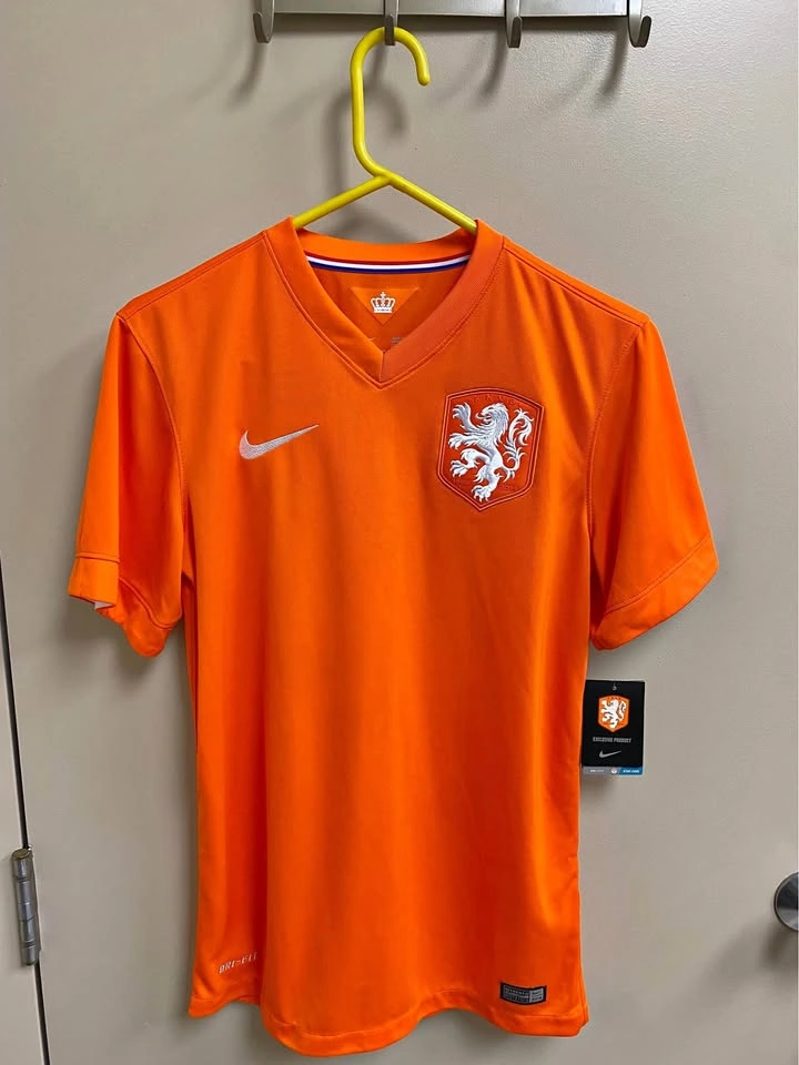 New With Tags 2014 Nike Netherlands Holland Soccer Jersey Mens S