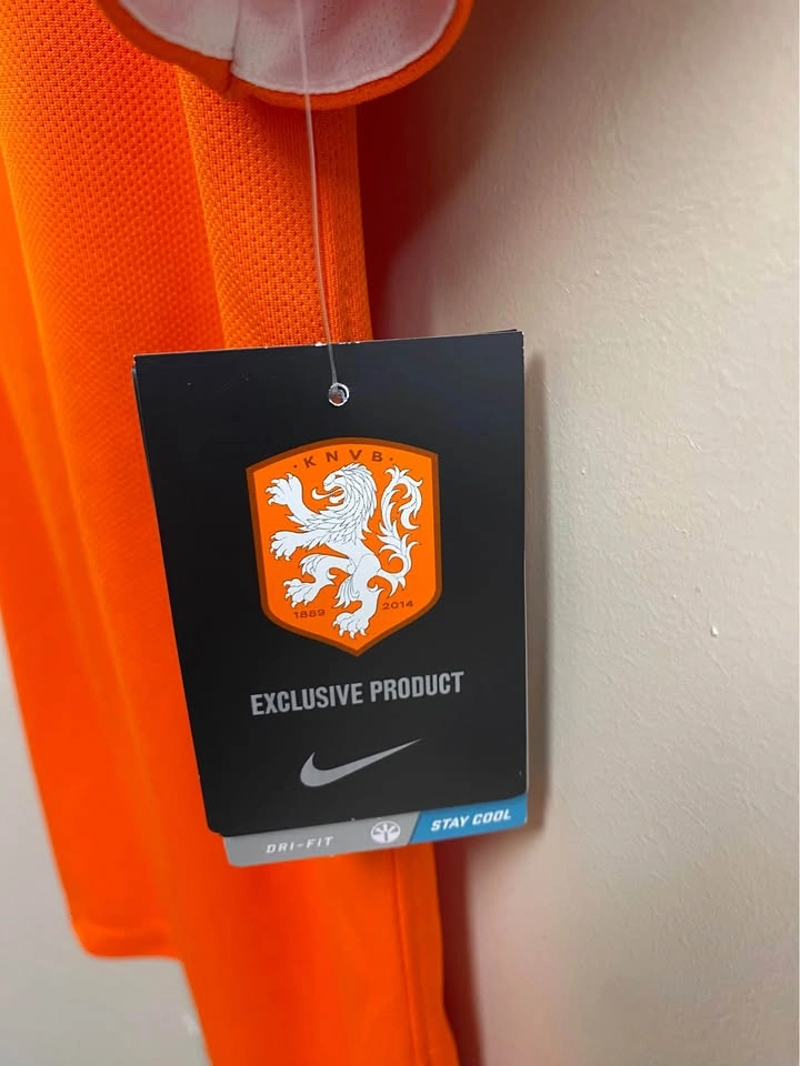 New With Tags 2014 Nike Netherlands Holland Soccer Jersey Mens S - photo 3
