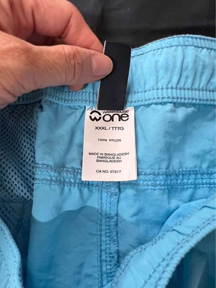 ⚽ Aqua Blue Men Shorts- New - photo 2