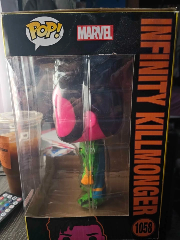 Funko Pop! Jumbo 10" Marvel: What If...? - Infinity Killmonger - photo 2
