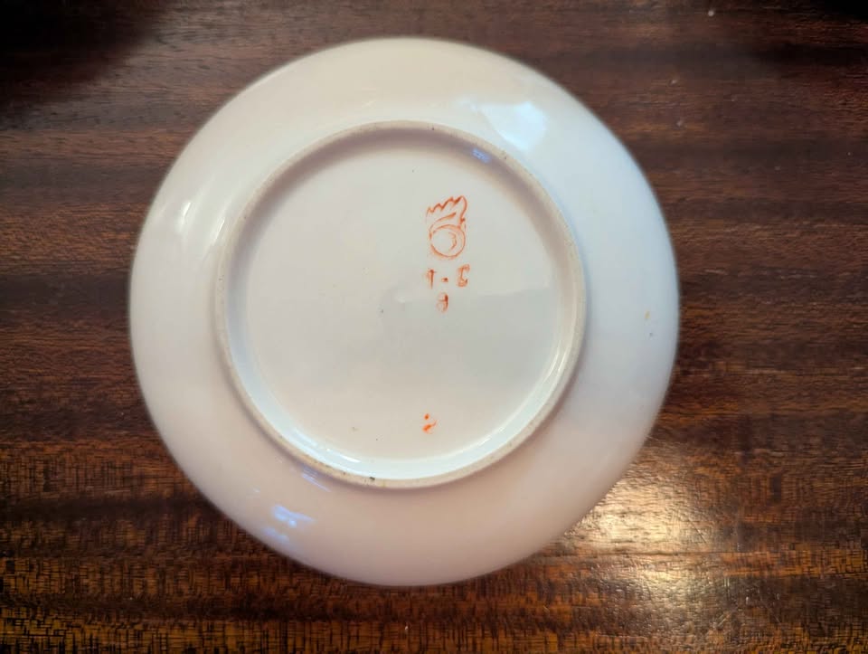 Vintage Small Plates x4 - Borislav Porcelain Factory - photo 3