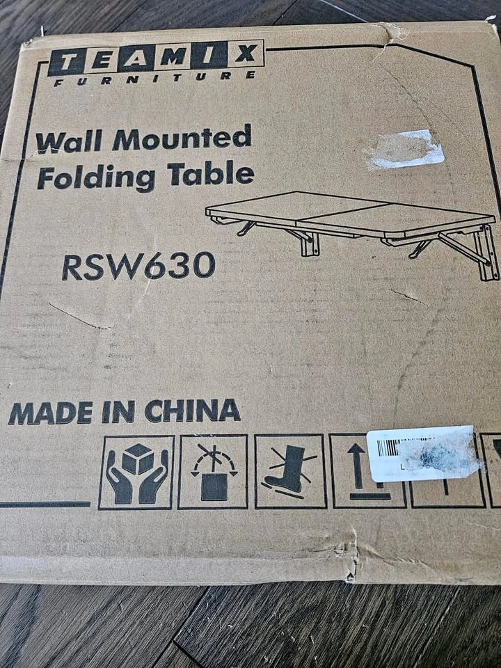 Wall Mounted Folding Table - BNIB