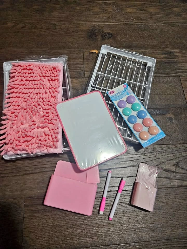 Locker Organizer and Locker Accessories Kit Includes