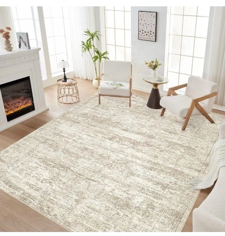 9x12 Area Rug Living Room Rugs - Vintage Beige - photo 2