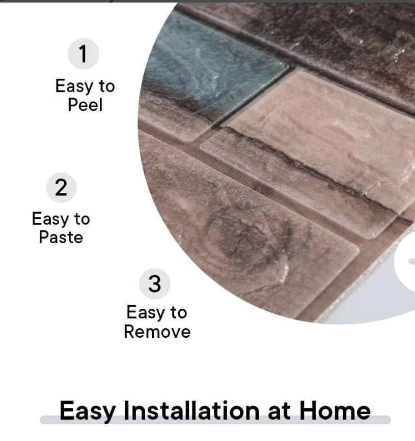 3D Peel & Stick Wall Panels – Instant Room Makeover - photo 4