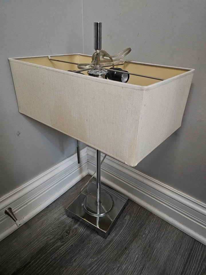 Two mid-century modern table lamps - photo 4