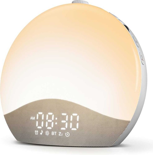 Brand New ecozy Sunrise Alarm Clock, White Noise Sound Machine - photo 2