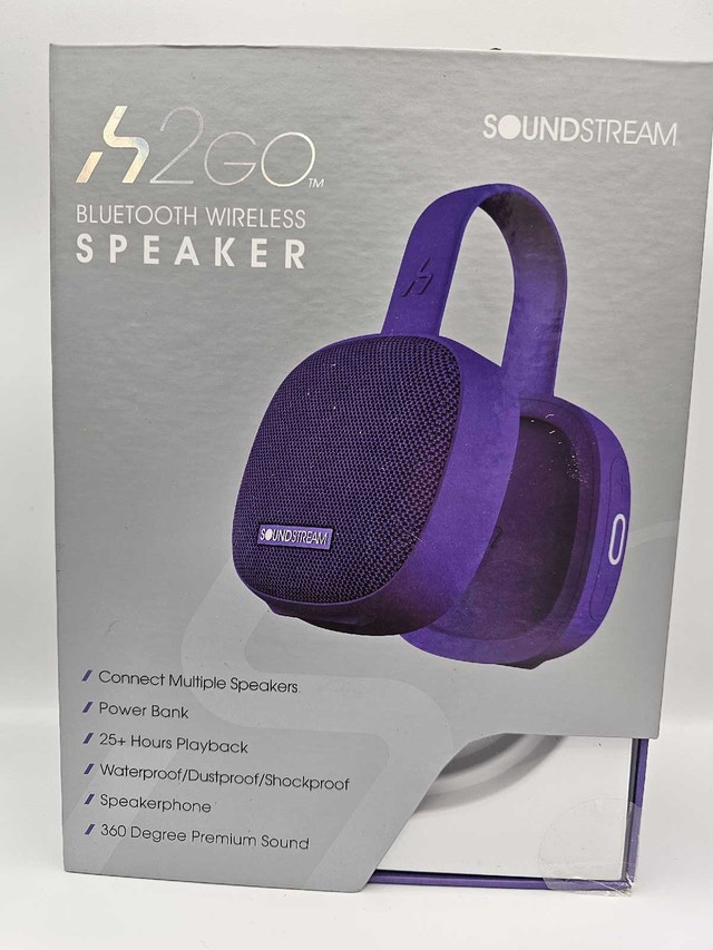 New Soundstream h2GO IPX7 Waterproof Portable Wireless Speaker - photo 3