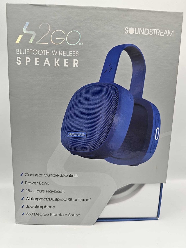 New Soundstream h2GO IPX7 Waterproof Portable Wireless Speaker - photo 5