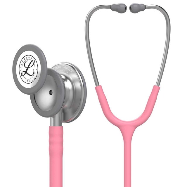 New 3M Littmann Classic III Monitoring Stethoscope, Pink