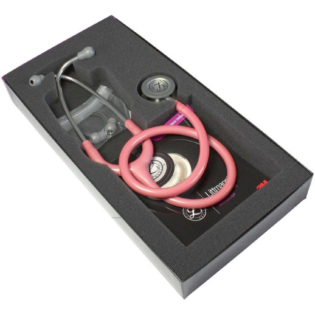 New 3M Littmann Classic III Monitoring Stethoscope, Pink - photo 3