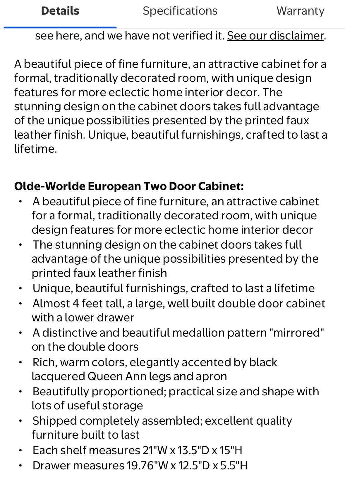 Unique leather painted armoire - photo 2
