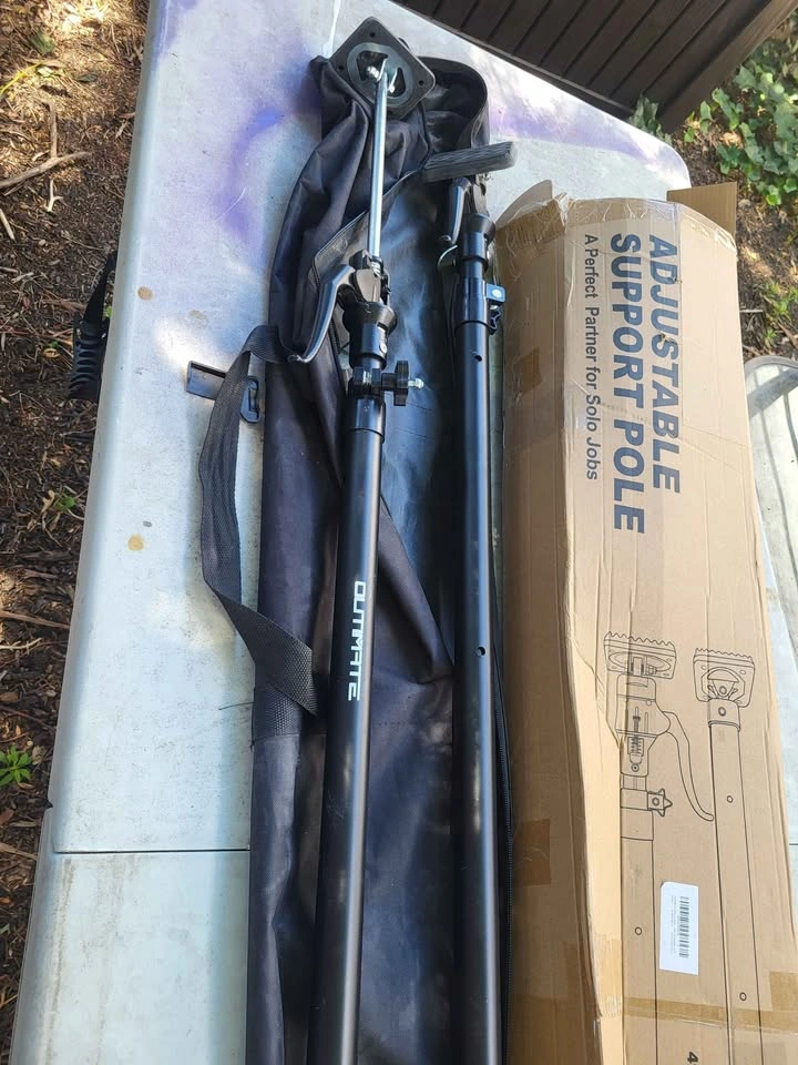 OUTIMATE Adjustable Support Pole Set - photo 2