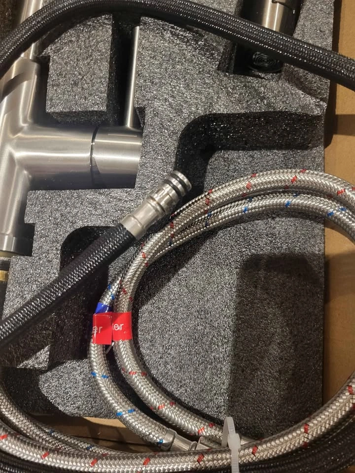 Stainless Steel Pull-Down Kitchen Faucet - photo 3