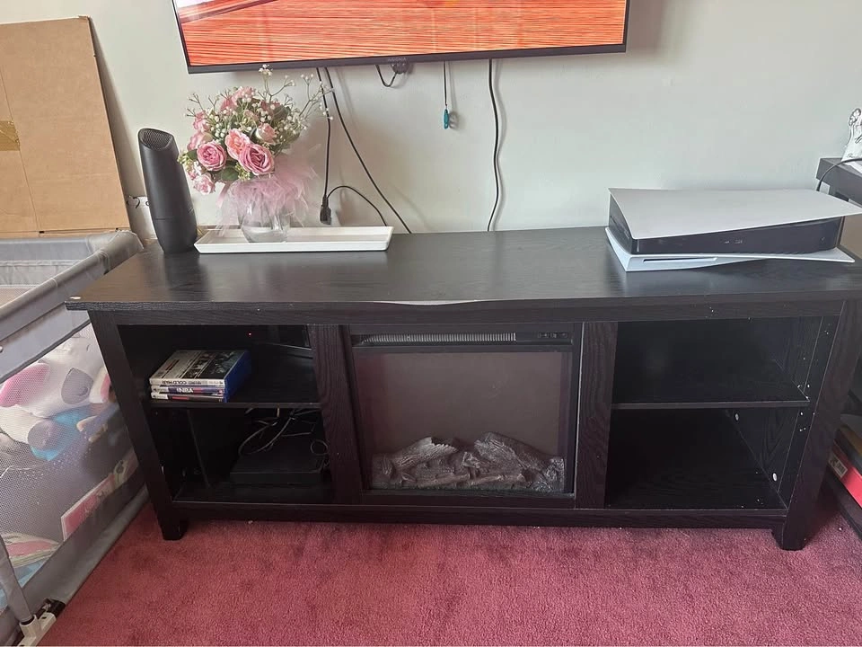 Fireplace TV stand - photo 2