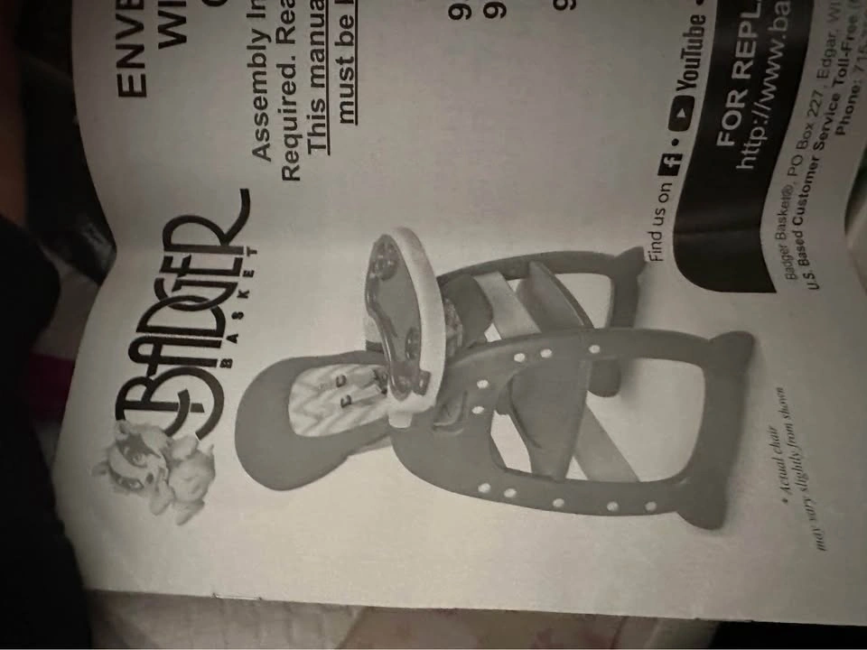 Convertible high chair/ table - photo 4
