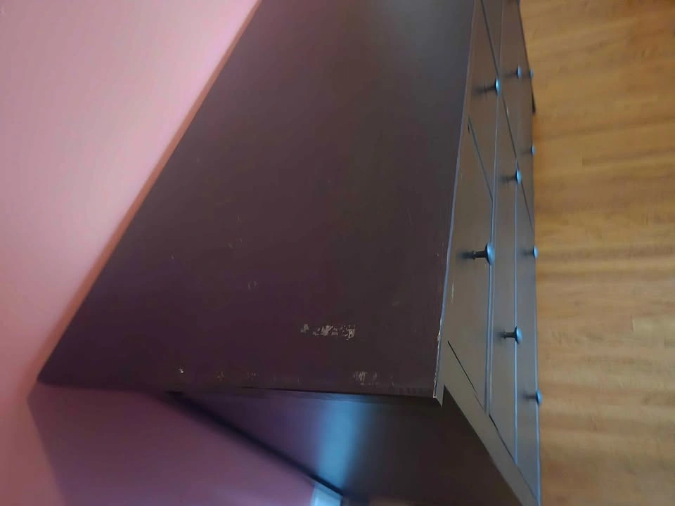 IKEA HEMNES 8-Drawer Dresser - Dark Brown - photo 2