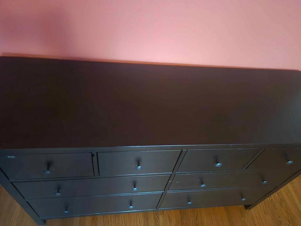 IKEA HEMNES 8-Drawer Dresser - Dark Brown - photo 3