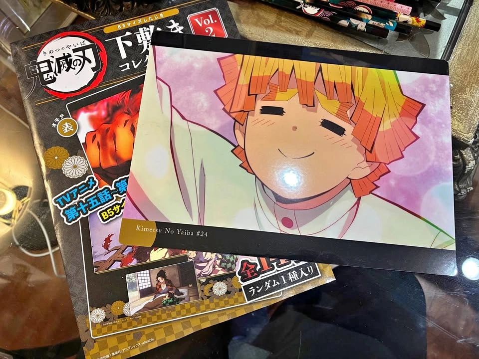⚽️ Demon Slayer - 1x Japanese Pencil Board! Zentitsu