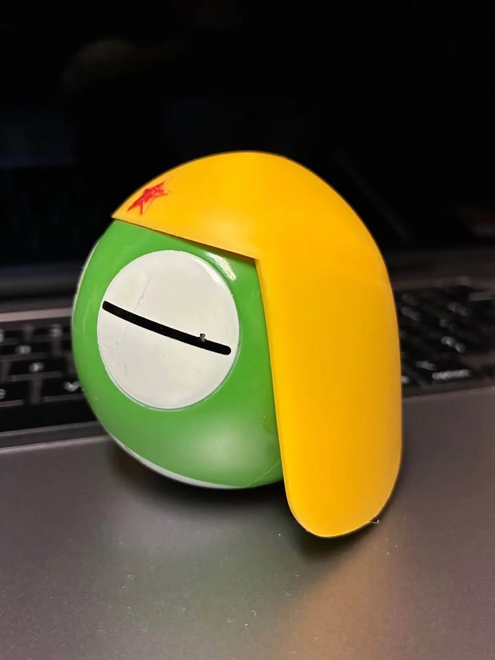 ⚽️ Keroro Gunso Sgt Frog Big Head trinket holder 💚 - photo 2