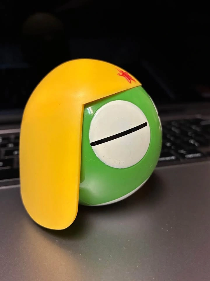 ⚽️ Keroro Gunso Sgt Frog Big Head trinket holder 💚 - photo 5