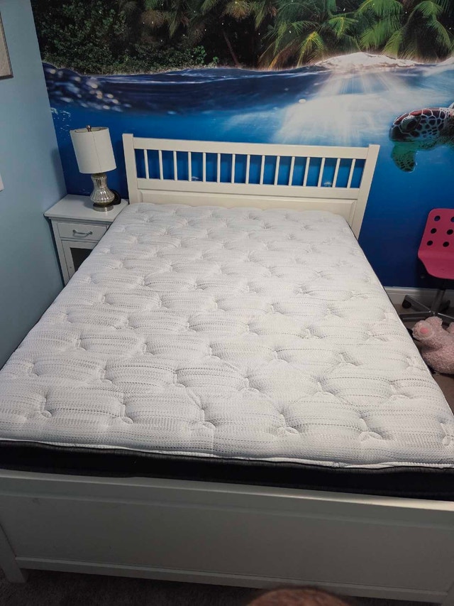 Beautyrest Platinum Oakdale CT Queen Mattress headboard