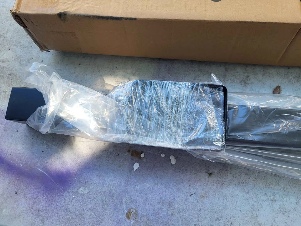 Muzata Black Cable Railing Post - photo 5