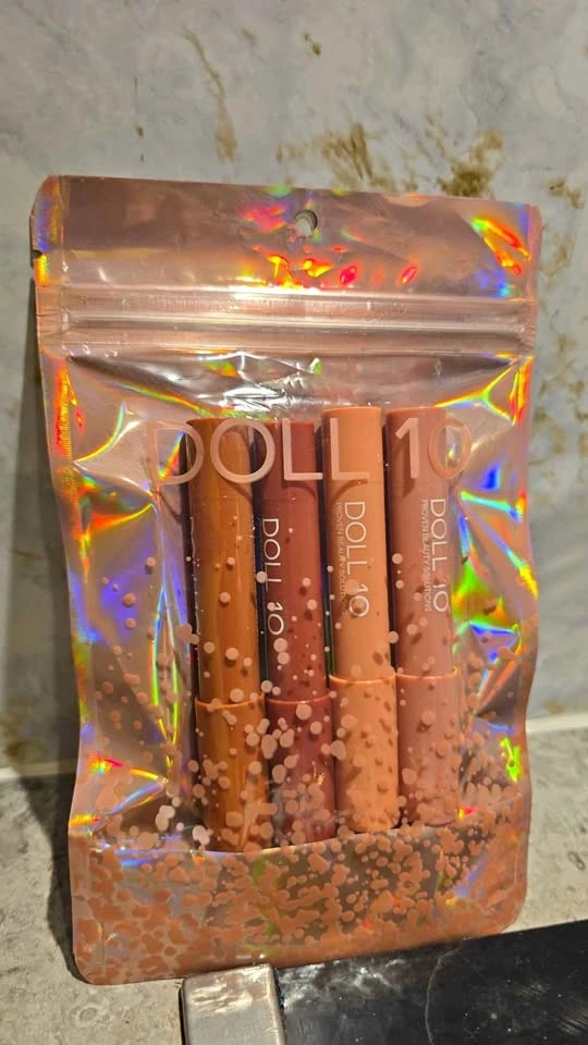 DOLL 10 Nude Beach Lip Collection (4pc Set) – Brand New Sealed
