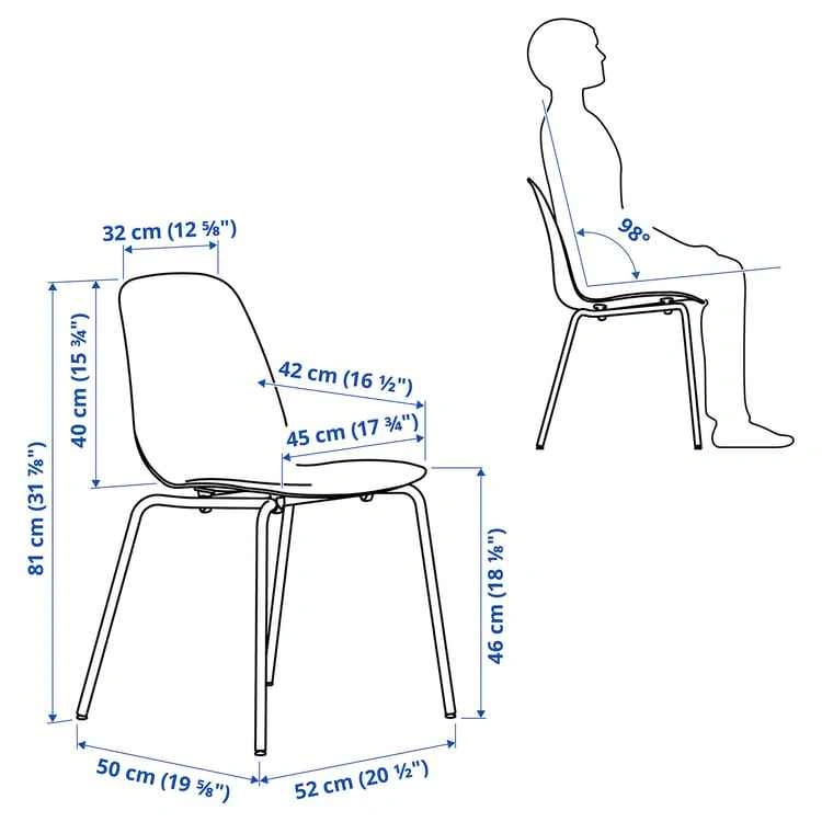 IKEA SKÅLSTA Chair – Yellow Modern Chair - photo 4