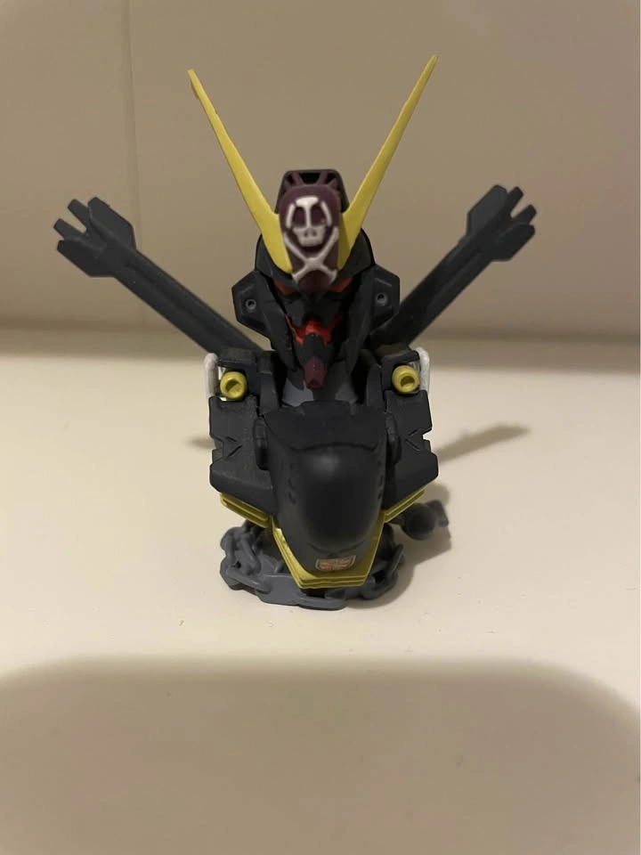 ⚽️ Vintage XM-X2 Crossbone X-2 Gundam Bust Mechanical Gashapon - photo 2