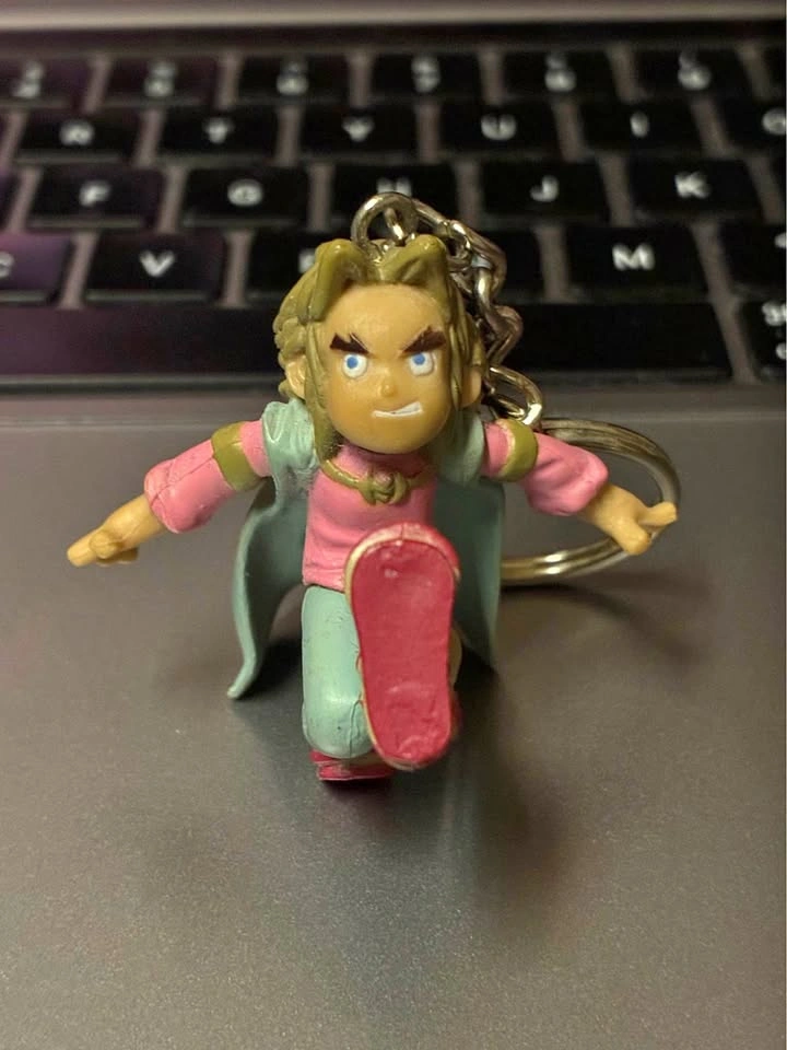⚽️ Unknown Vintage Manga Character Keychain